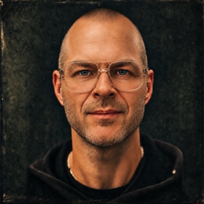 Porträtt av Justin Welsh